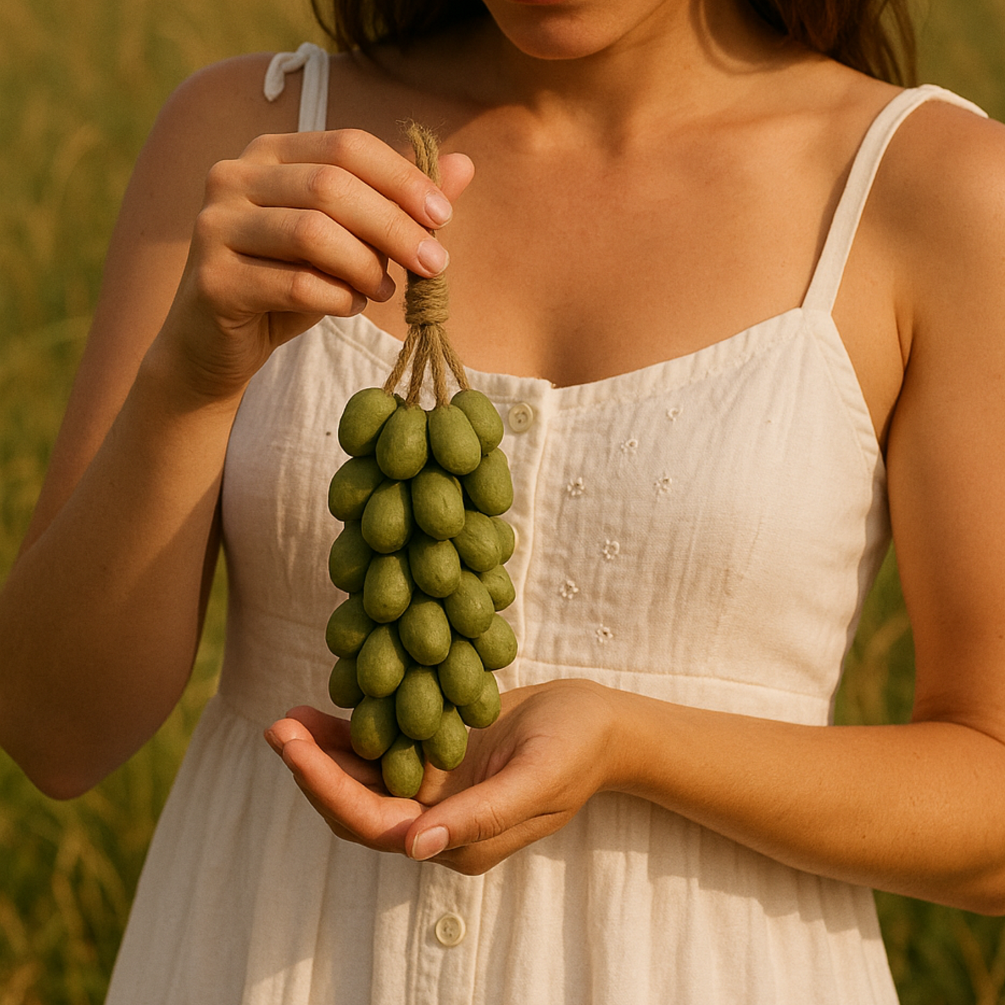 Handcrafted grape soap